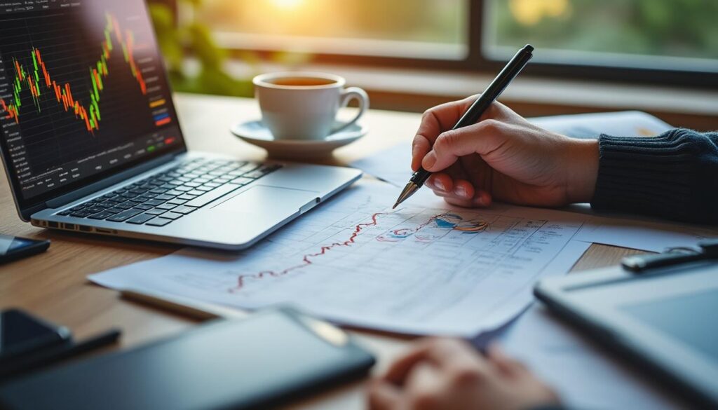 Explorer l’historique de performance annuelle d’un indice côté en Bourse