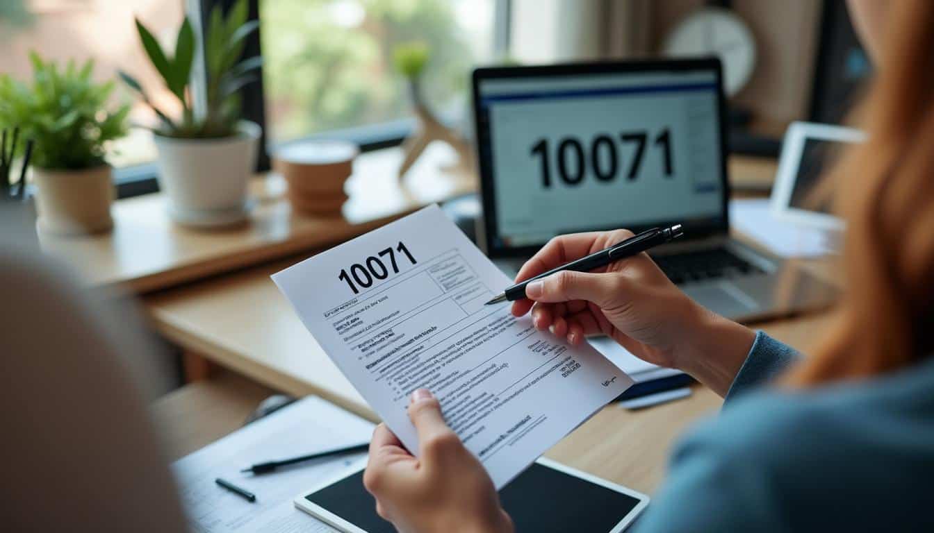 Illustration: Comprendre la signification et le rôle du code banque 10071 dans les opérations financières