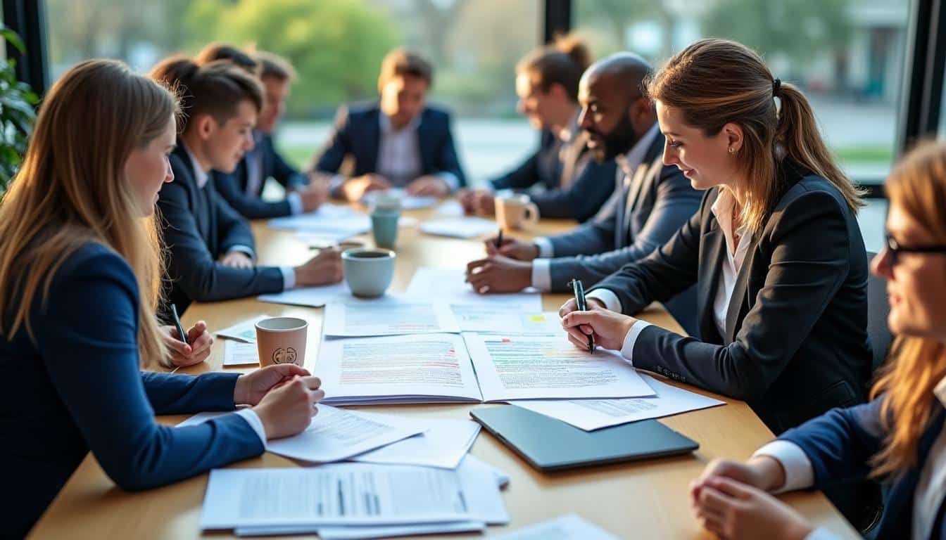 Illustration: Comprendre la convention collective du secteur bancaire en France