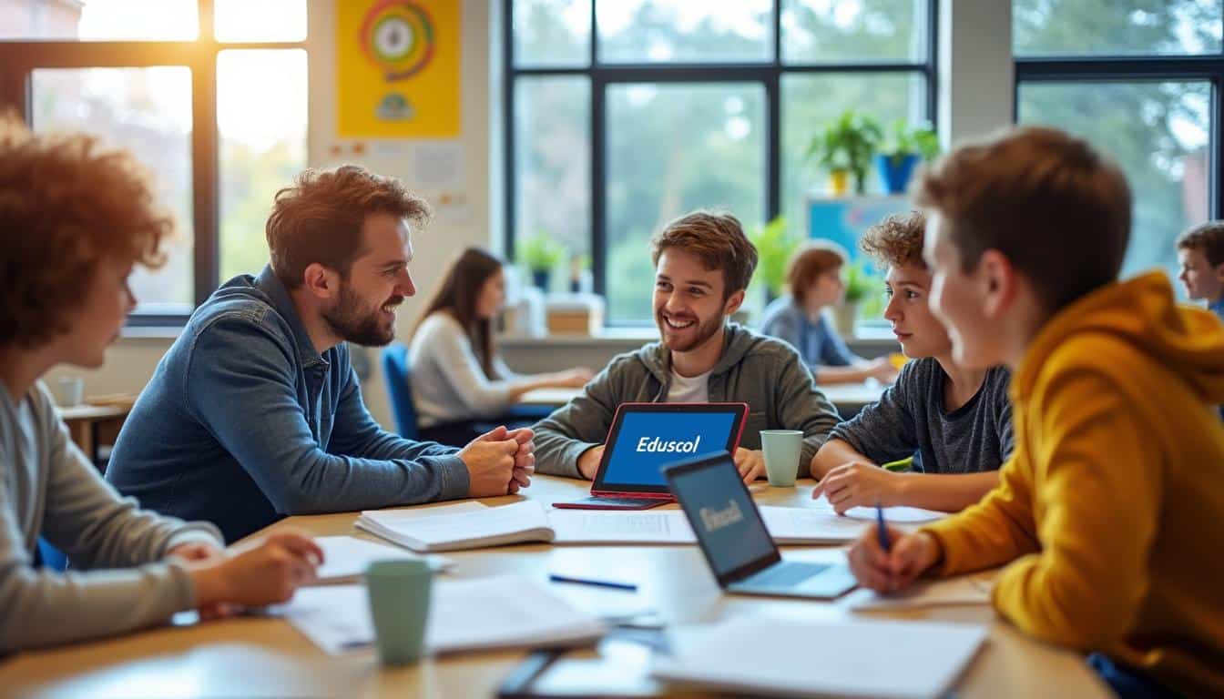 Illustration: Accompagner la pratique pédagogique grâce aux ressources et outils Eduscol