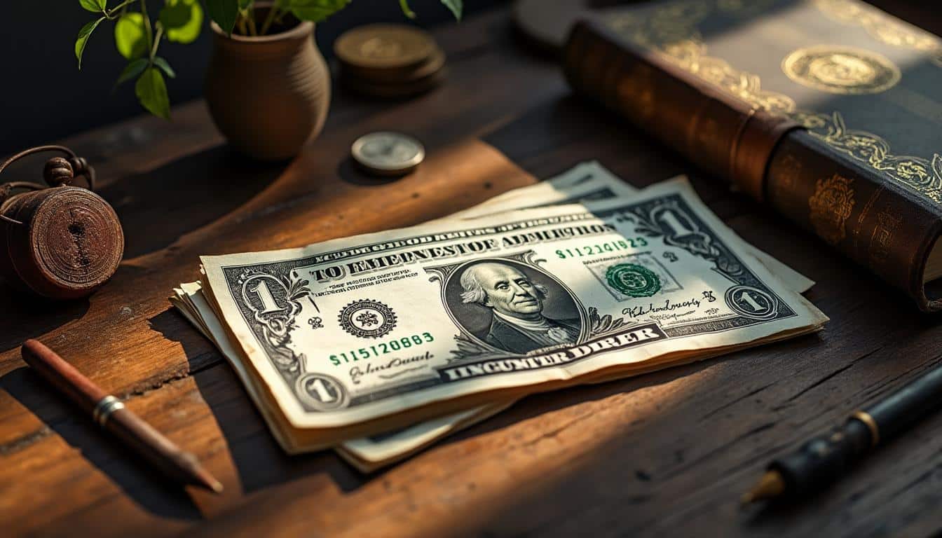 Illustration: Comprendre la symbolique générale d’un billet de banque dans les songes