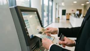 Déposer de l’argent liquide sur son compte bancaire